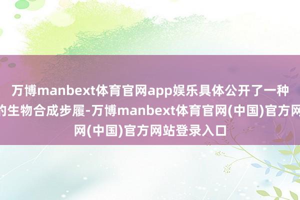 万博manbext体育官网app娱乐具体公开了一种抑二肽素B的生物合成步履-万博manbext体育官网(中国)官方网站登录入口