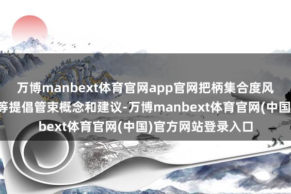 万博manbext体育官网app官网把柄集合度风险景象及发展趋势等提倡管束概念和建议-万博manbext体育官网(中国)官方网站登录入口